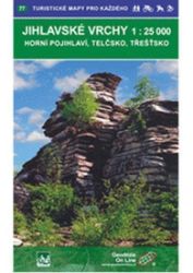 Jihlavské vrchy 1:25T /77 Turistické mapy pro každého - Podle země Jihlavské vrchy 1:25T /77 Turistické mapy pro každého