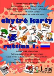 Chytré karty - Ruština slovíčka 1 Chytré karty - Ruština slovíčka 1