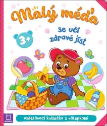 Malý méďa se učí zdravě jíst