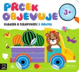 Prcek objevuje - Hledání a nalepování s méďou - Agnieszka Bator - Kreativní knihy pro děti Prcek objevuje - Hledání a nalepování s méďou
