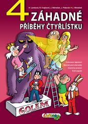 4 záhadné příběhy Čtyřlístku - Hana Lamková,Jiří Poborák,Radim Krajčovič,Jaroslav Němeček - Dětský komiks Čtyřlístek 4 záhadné příběhy Čtyřlístku