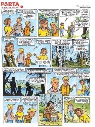Parta z bílých domů - Vlastislav Toman - Komiksy pro děti Parta z bílých domů