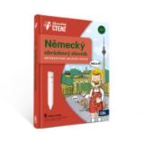 Kniha Německý obrázkový slovník - Libor Drobný - Kouzelné čtení a ALBI tužka Kniha Německý obrázkový slovník