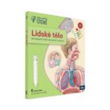 Kniha Lidské tělo - Robin Král,Lucie Ujcová - Kouzelné čtení a ALBI tužka Lidské tělo - Kouzelné čtení
