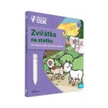 Kniha Zvířátka na statku - Lucie Krystlíková - Kouzelné čtení a ALBI tužka Kniha Zvířátka na statku