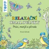 TOPP Relaxační omalovánky - Ptáci, motýli a příroda