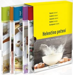 Helenčino pečení - Dárkový box 5 kuchařek Helenčino pečení - Dárkový box 5 kuchařek