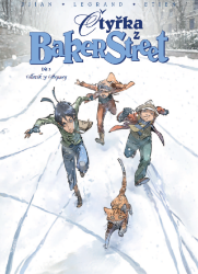 Čtyřka z Baker Street 3 - Slavík ze Stepney - Olivier Legrand,Jean-Blaise Mitildjian (J. B. Djian),Djian - Komiksy pro děti Čtyřka z Baker Street 3