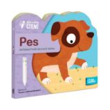 KČ Minikniha s výsekem - Pes - Lucie Krystlíková - Kouzelné čtení a ALBI tužka KČ Minikniha s výsekem - Pes