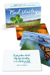 Buď šťastný - Inspirace pro Váš šťastný den - karty - Sri Chinmoy - Vykládací a tarot karty Buď šťastný - Inspirace pro Váš šťastný den - karty