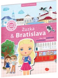 ZUZKA & BRATISLAVA – Město plné samolepek - Ema Potužníková - Samolepky pro děti ZUZKA & BRATISLAVA – Město plné samolepek