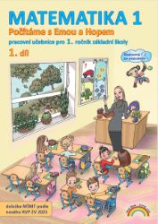Matematika 1 / 1. díl Počítáme s Emou a Hopem - Pracovní učebnice RVP - Lenka Andrýsková - Matematika pro 1. třídu Matematika 1 / 1. díl Počítáme s Emou a Hopem - Pracovní učebnice RVP