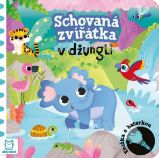 Schovaná zvířátka v džungli - Knížka s baterkou - Grażyna Wasilewicz - Interaktivní knihy pro nejmenší Schovaná zvířátka v džungli - Knížka s baterkou