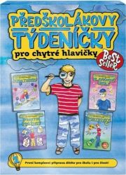 Předškolákovy týdeníčky pro chytré hlavičky - Jana Martincová,Věra Tautová,Hana Dvořáková - Omalovánky pro děti Předškolákovy týdeníčky pro chytré hlavičky
