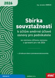 Sbírka souvztažností k účtům směrné účtové osnovy pro podnikatele se vzorovou účtovou osno Sbírka souvztažností k účtům směrné účtové osnovy pro podnikatele se vzorovou účtovou osno