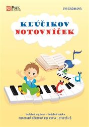 Kľúčikov notovníček - hudobná výchova - hudobná náuka (Pracovná učebnica pre PHV a I. stup - Eva Šašinková - Slovenská literatura Kľúčikov notovníček - hudobná výchova - hudobná náuka (Pracovná učebnica pre PHV a I. stup