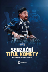 Senzační titul Komety - Mistrovská sezona 2024/25 - Václav Trávníček - Hokej Senzační titul Komety - Mistrovská sezona 2024/25