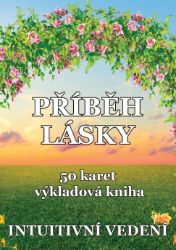Příběh lásky (50 karet + výkladová kniha) - Veronika Kovářová - Dárky Příběh lásky (50 karet + výkladová kniha)