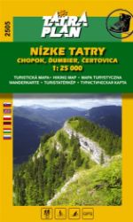 Nízke Tatry - Chopok, Ďumbier, Čertovica 1:25 000 Nízke Tatry - Chopok, Ďumbier, Čertovica 1:25 000