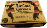 Fun card German Wer, Was, Wo... - Němčina gramatika a slovní zásoba Fun card German Wer, Was, Wo...