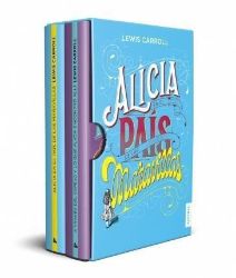 Alicia en el país de las maravillas BOX - Lewis Carroll - Španělská literatura Estuche Alicia en el país de las maravillas