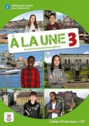 A la une 3 (A2.1) – Cahier d'exercices + CD - Učebnice francouzštiny A la une 3 (A2.1) – Cahier d´exercices + CD