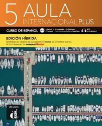 Aula internacional Plus 5 (B2.2) - Edición híbrida Libro del alumno + Campus (12 meses) - Učebnice španělštiny pro SŠ Aula internacional Plus 5 (B2.2) - Edición híbrida Libro del alumno + Campus (12 meses)