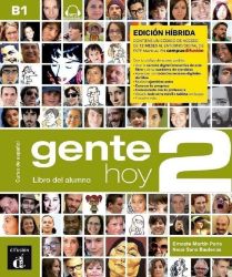 Gente Hoy 2 (B1) – Edición híbrida Libro del alumno + Campus (12 meses) - Učebnice španělštiny pro SŠ Gente Hoy 2 (B1) – Edición híbrida Libro del alumno + Campus (12 meses)