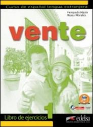 Vente 1/A1 Libro de ejercicios + audio descargable - Učebnice španělštiny Vente 1/A1 Libro de ejercicios + audio descargable