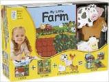 My Little Book about The Farm (Book, Wooden Toy & 16-piece Puzzle) My Little Book about The Farm (Book, Wooden Toy & 16-piece Puzzle)