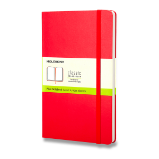 Zápisník Moleskine - tvrdé desky, S, čistý - červený - Nelinkované bloky Moleskine Zápisník červený S, čistý, tvrdý