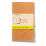 Sešity Moleskine Cahier, S, čisté, 3 ks - karton Sešity Moleskine Cahier, S, čisté, 3 ks - karton