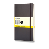 Zápisník Moleskine - měkké desky, S, čtverečkovaný - černý