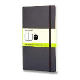 Zápisník Moleskine - měkké desky, S, čistý - černý Zápisník Moleskine - měkké desky, S, čistý - černý