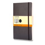 Zápisník Moleskine - měkké desky, L, linkovaný - černý Zápisník Moleskine - měkké desky, L, linkovaný - černý
