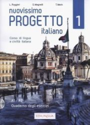 Nuovissimo Progetto italiano 1 Quaderni + CD Audio - kolektiv autorů - Učebnice italštiny Nuovissimo Progetto italiano 1 Quaderni + CD Audio