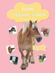 Kniha s nálepkami zvířátek Koně více než 100 nálepek Kniha s nálepkami zvířátek Koně více než 100 nálepek