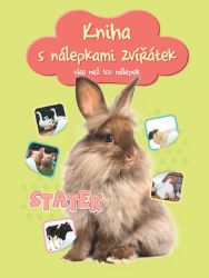 Kniha s nálepkami zvířátek Statek více než 100 nálepek - Kreativní knihy pro děti Kniha s nálepkami zvířátek Statek více než 100 nálepek