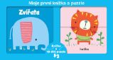 Moje první knížka a puzzle Zvířata - Knihy o zvířatech pro děti Moje první knížka a puzzle Zvířata