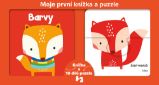 Moje první knížka a puzzle Barvy - Dětské knížky poznávání barev Moje první knížka a puzzle Barvy