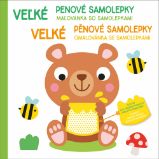 Velké pěnové samolepky - Medvídek Velké pěnové samolepky - Medvídek