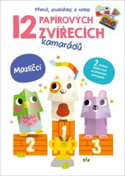 12 papírových zvířecích kamarádů Mazlíčci 12 papírových zvířecích kamarádů Mazlíčci