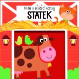 Kniha a skládací kostky Statek - Prostorová leporela Kniha a skládací kostky Statek