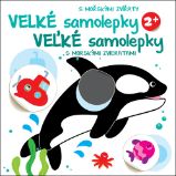 Velké samolepky s mořskými zvířaty Delfín / Veľké samolepky s morskými zvieratami Delfín Velké samolepky s mořskými zvířaty Delfín / Veľké samolepky s morskými zvieratami Delfín