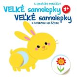 Velké samolepky s domácími mazlíčky Králíček / Veľké samolepky s domácimi miláčikmi Králič Velké samolepky s domácími mazlíčky Králíček / Veľké samolepky s domácimi miláčikmi Králič