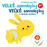 Velké samolepky s domácími mazlíčky Králíček / Veľké samolepky s domácimi miláčikmi Králič