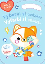 Vybarvi si omalovánku Lišák / Vyfarbi si maľovanku Lišiak Vybarvi si omalovánku Lišák / Vyfarbi si maľovanku Lišiak