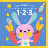 1,2,3 - Slova měkoučká na dotyk - Látková leporela 1,2,3