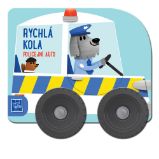 Rychlá kola Policejní auto - Leporela pro děti Rychlá kola Policejní auto