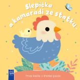 První knížka a dřevěné puzzle Slepička a kamarádi ze statku - Knihy pro nejmenší První knížka a dřevěné puzzle Slepička a kamarádi ze statku